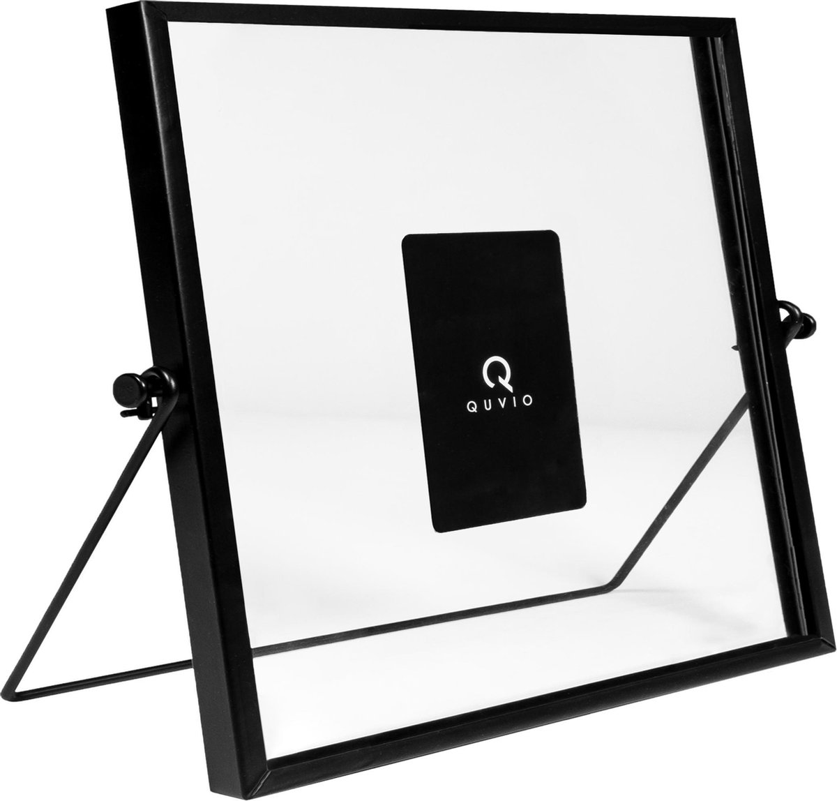 Quvio Fotolijst Staand Staal 15 X 15cm - - Zwart