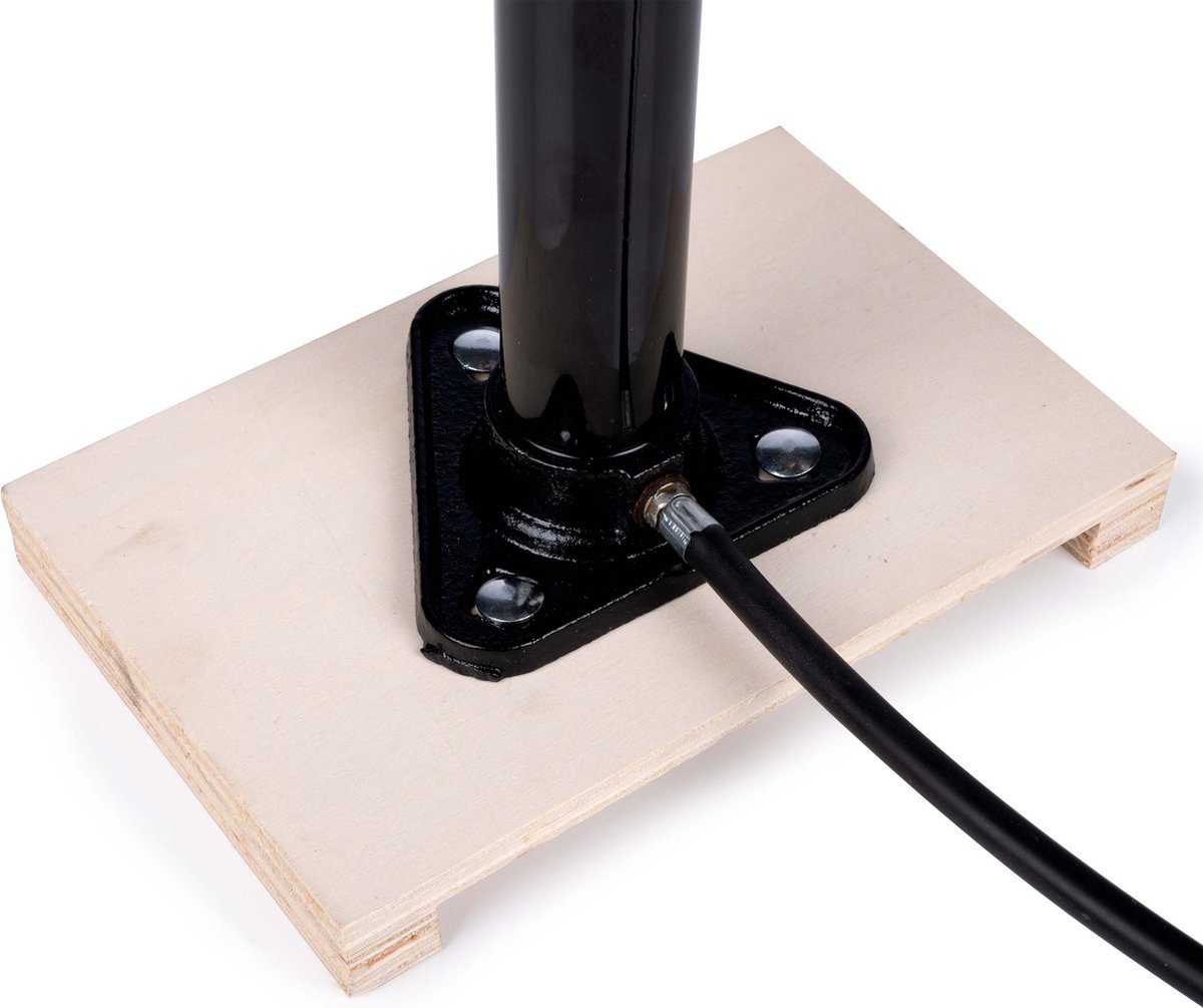 Dunlop Fietspomp - 6 Bar - Schader, Presta En Ventiel - Zwart