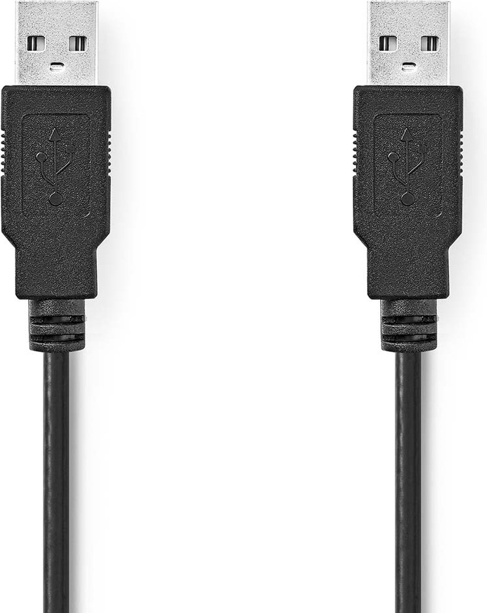 Nedis Usb-kabel 1.00 M - Zwart