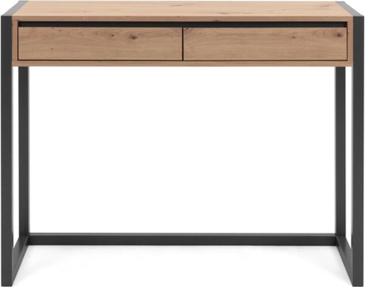 Finori Wandtafel Denver 44 Artisan Eikenkleurig En Antraciet - Grijs