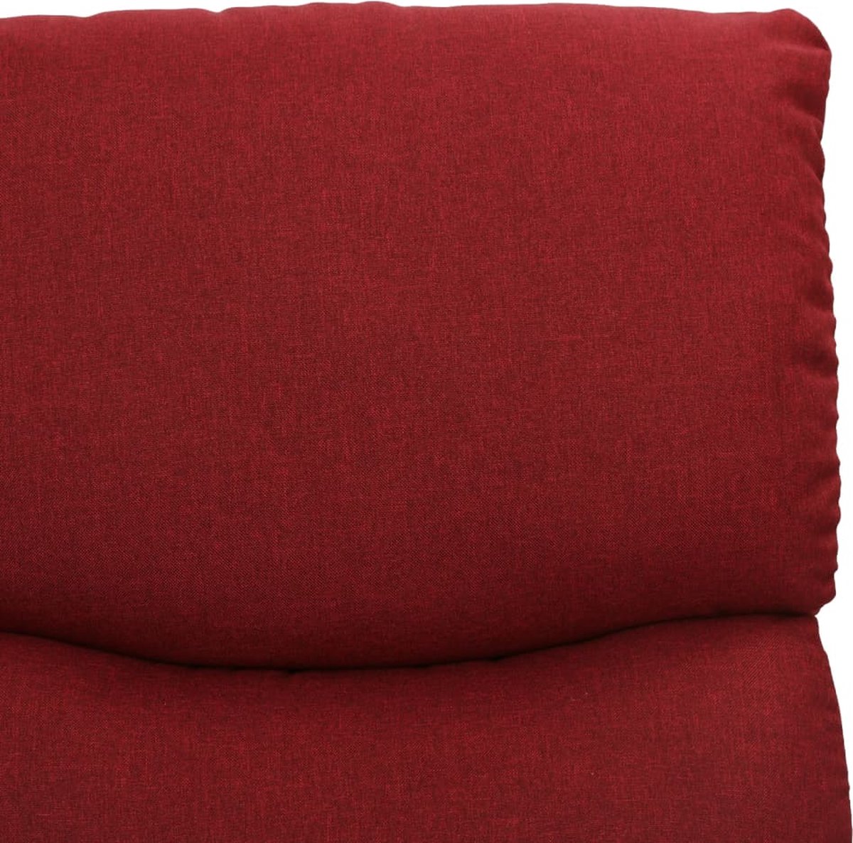 Vidaxl Sta-op-massagestoel Verstelbaar Stof Wijn - Rood