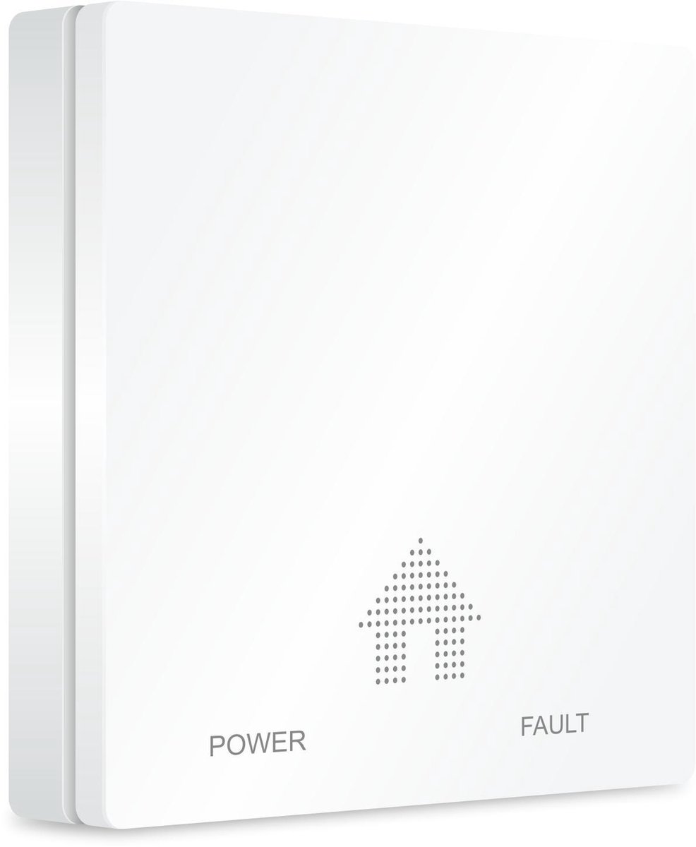 ELRO Fc4610 Ultra Dunne Koolmonoxidemelder Met 10 Jaar Batterij - Co-melder Voldoet Aan Europese Norm En50291