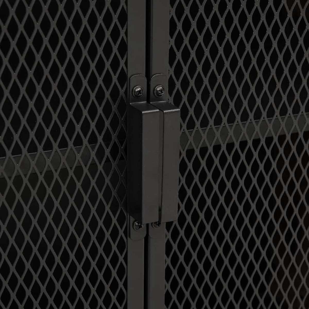 Vidaxl Opbergkast 72x36x82 Cm Metaal En Mdf Rustiek - Bruin