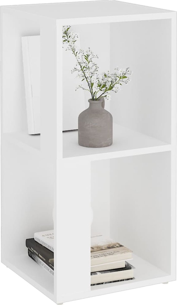 Vidaxl Hoekkast 33x33x67 Cm Spaanplaat - Wit