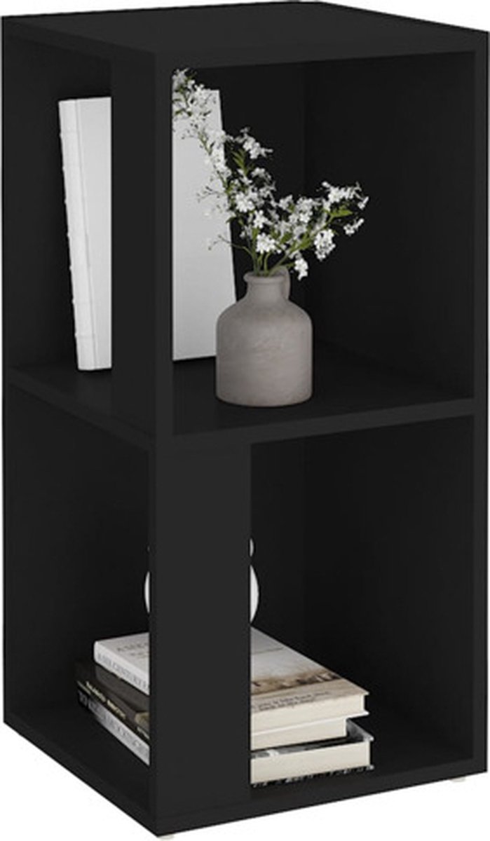 Vidaxl Hoekkast 33x33x67 Cm Spaanplaat - Zwart