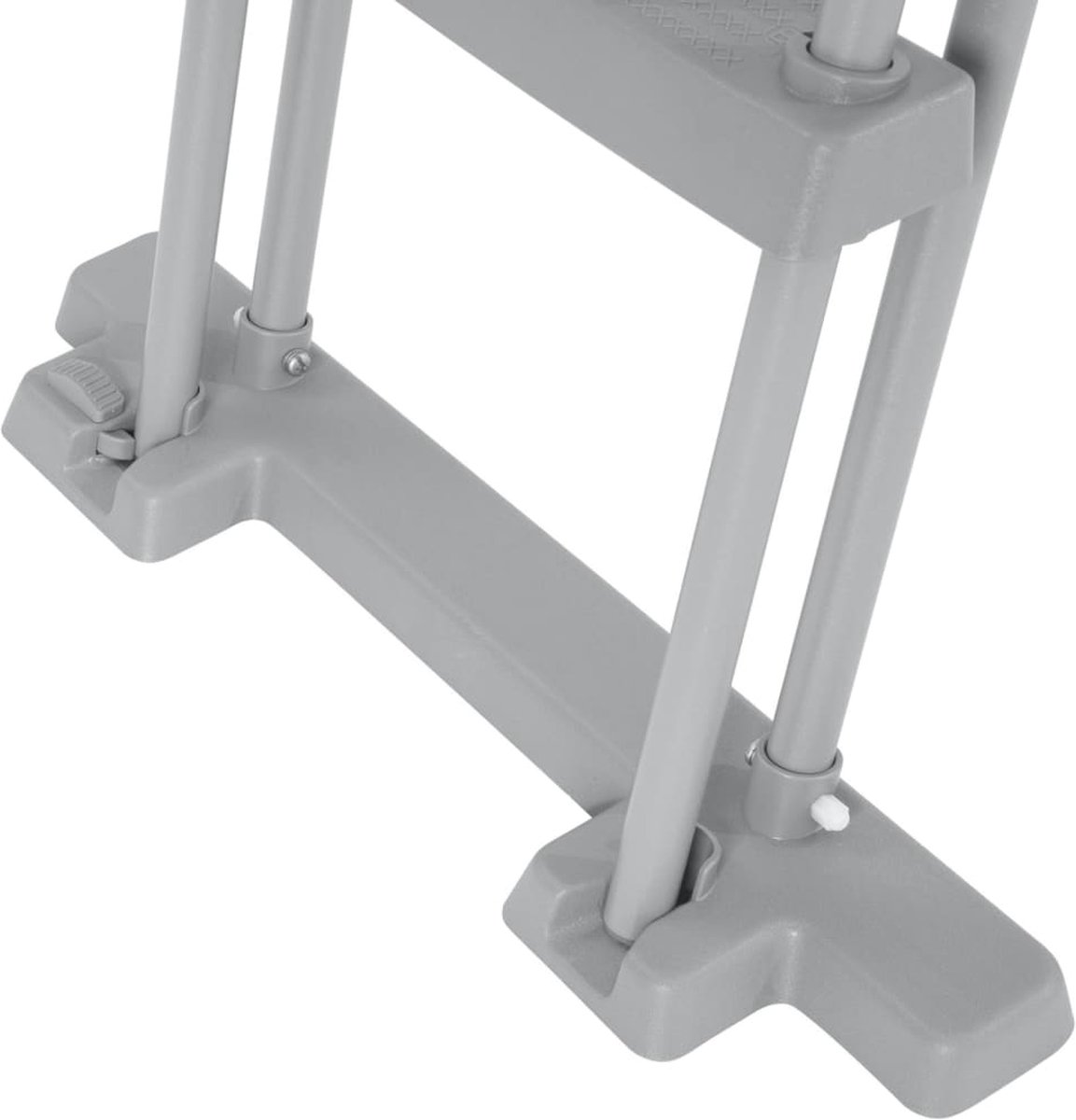 Bestway Zwembadladder Flowclear Met 4 Treden 122 Cm - Grijs