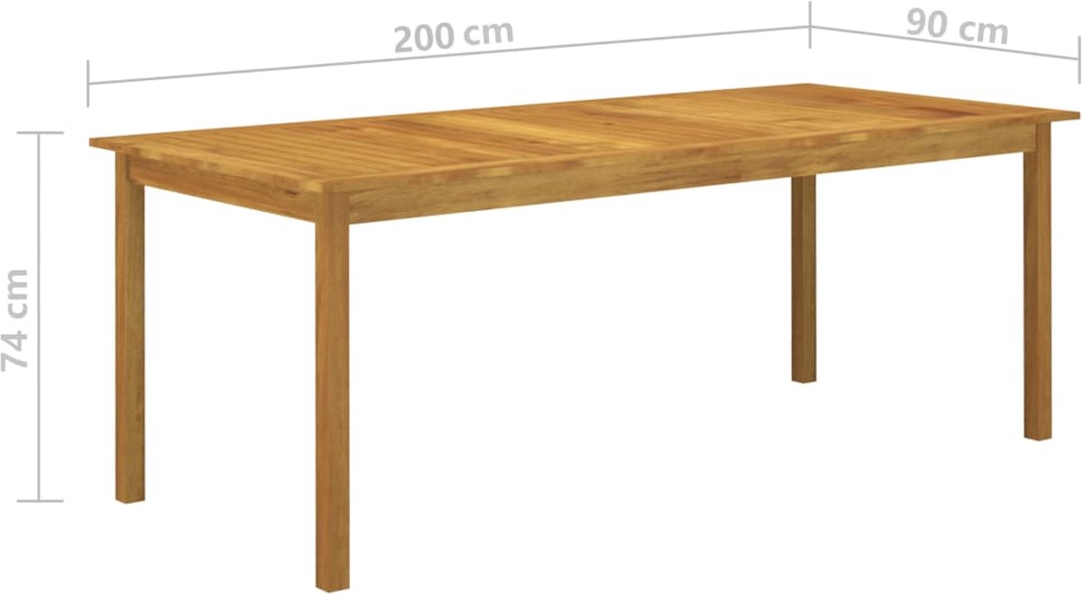 Vidaxl 7-delige Tuinset - Grijs