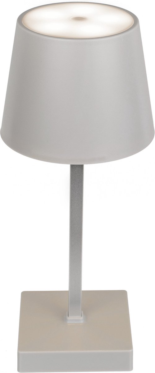 Out of the Blue Usb Tafellamp Led Dimbaar 26 Cm Van Kunststof - Tafellampen - Grijs