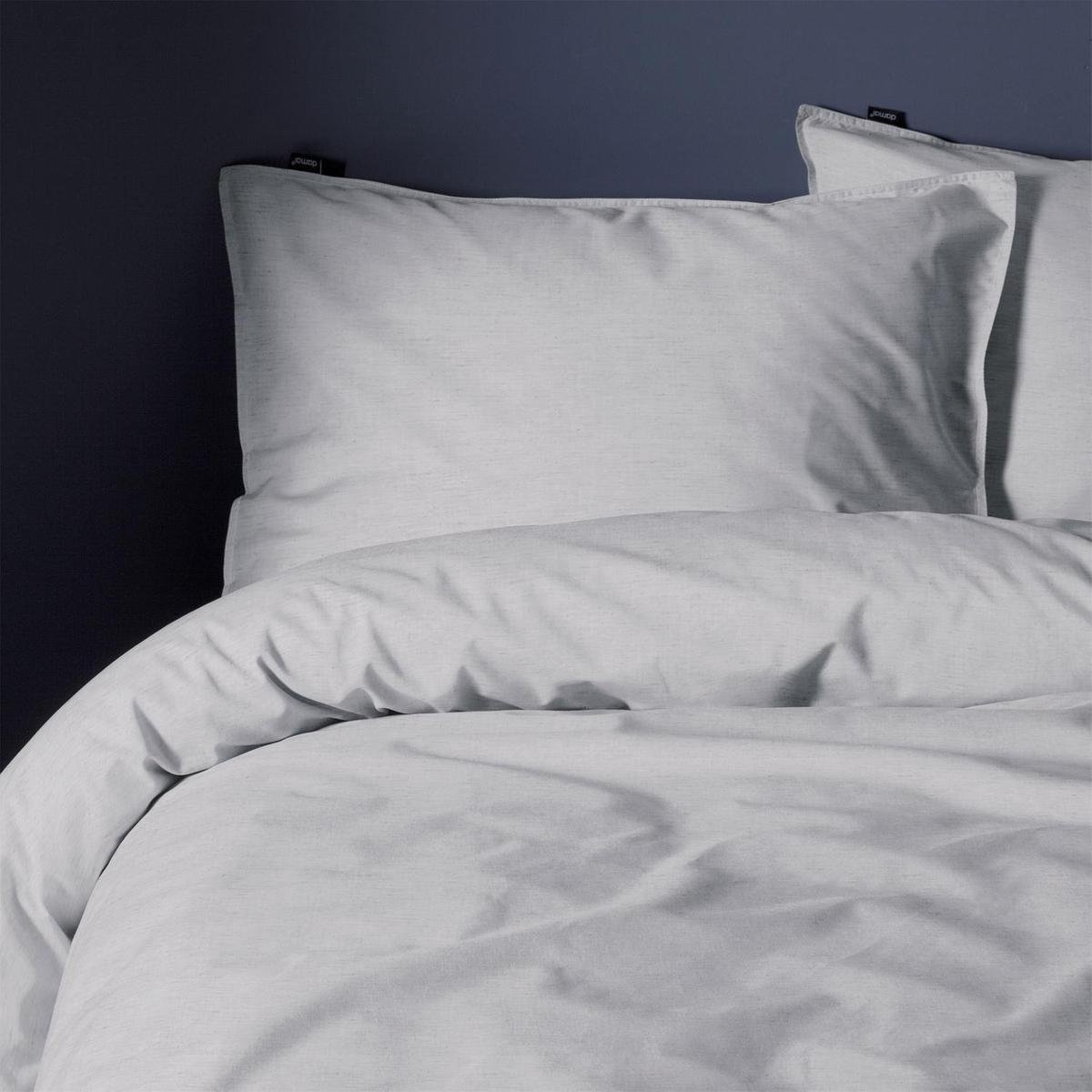 Damai Organic Birk Dekbedovertrek - Lits-jumeaux (240x200/220 Cm + 2 Slopen) - Katoen - Grey - Grijs