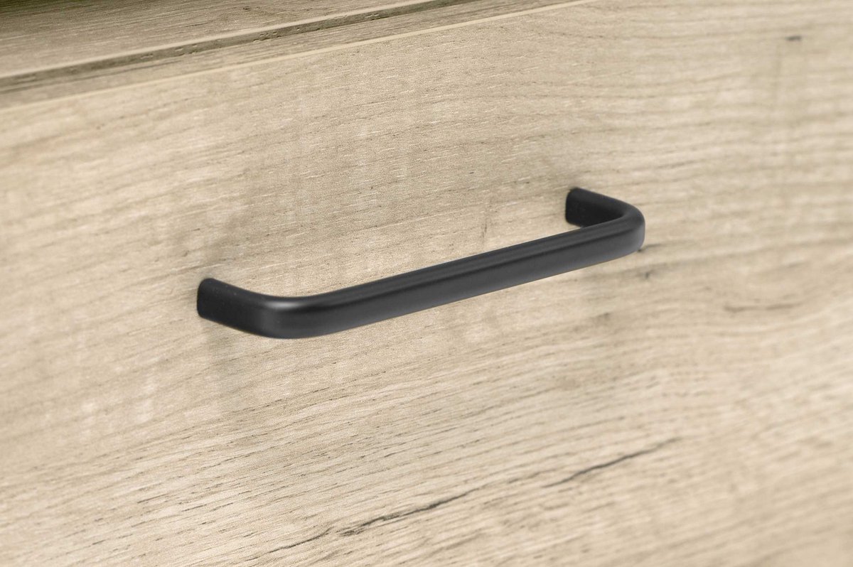 Finori Ladekast Orlando 1 En Ambachtelijk Eiken - Grijs