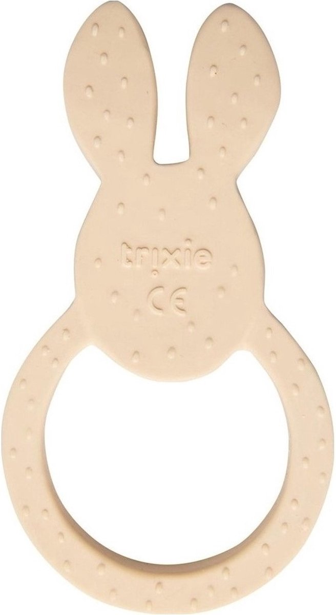 Trixie Bijt- En Badring Mrs. Rabbit Junior 12 Cm Rubber - Roze