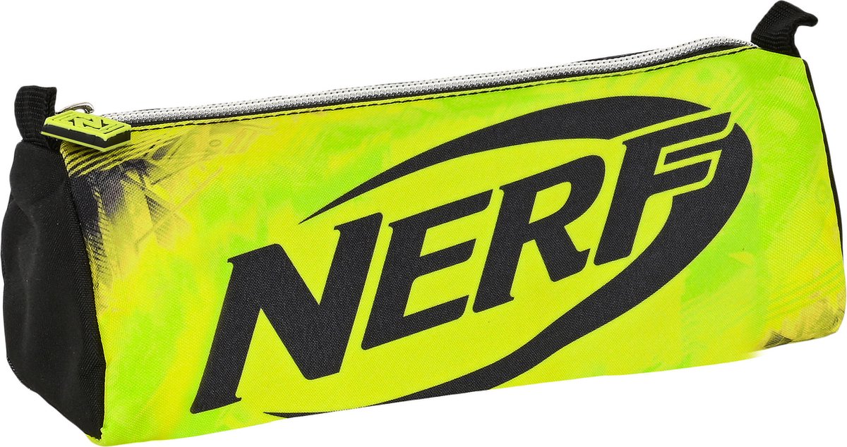 Nerf Etui Neon - 21 X 8 X 7 Cm - Polyester - Zwart