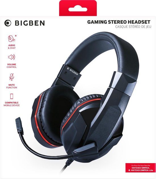 Stereo Gaming Headset - Nintendo Switch