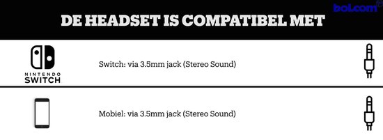 Stereo Gaming Headset - Nintendo Switch