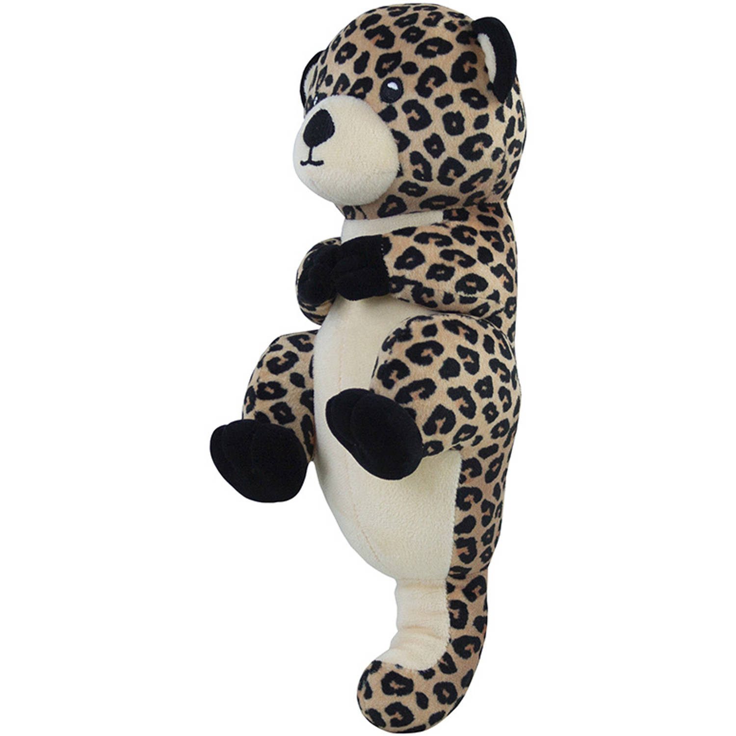 Animal Planet Knuffel Jimmy The Leopard Otter Pluche - 32 Cm - Recycled Polyester