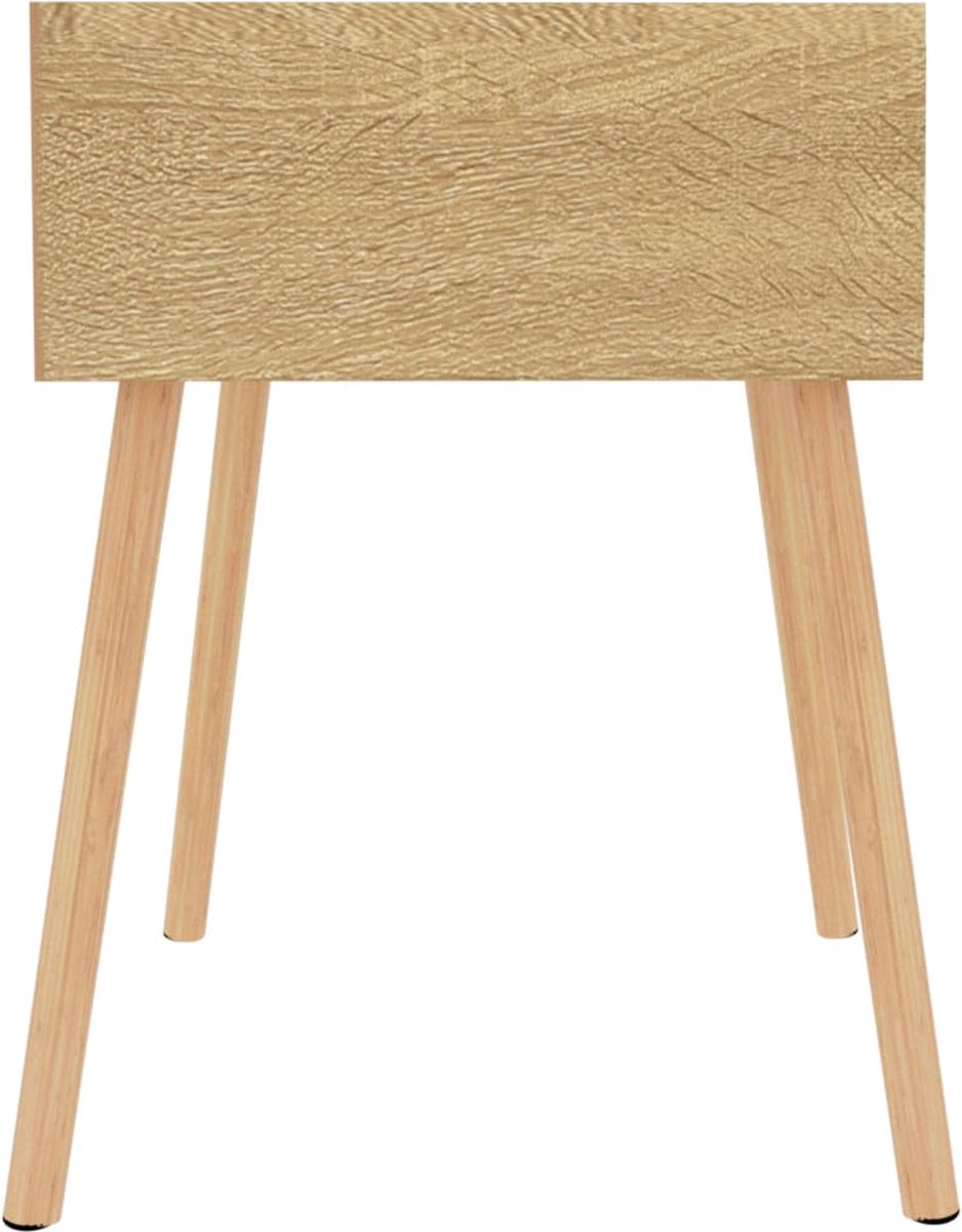 Vidaxl Nachtkastje 40x40x56 Cm Spaanplaat Sonoma Eikenkleurig - Bruin