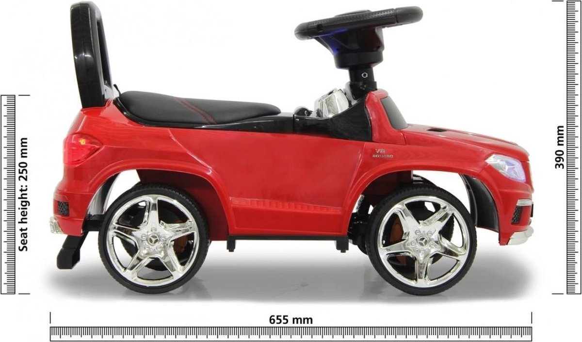 Jamara Loopauto Mercedes Gl 63 Amg 65,5 X 28 X 39 Cm - Rood