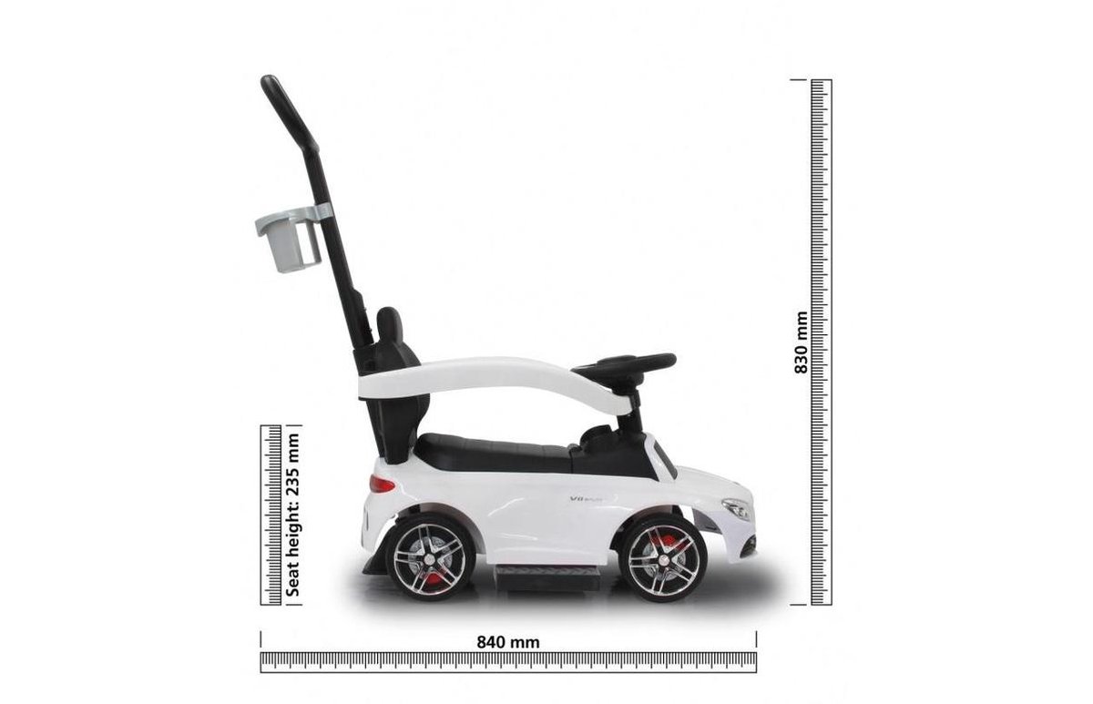 Jamara Loopauto Mercedes Amg C63 84 X 40 X 83 Cm - Wit