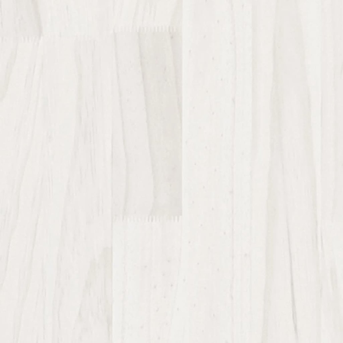 Vidaxl Nachtkastje 40x29,5x64 Cm Massief Grenenhout - Wit