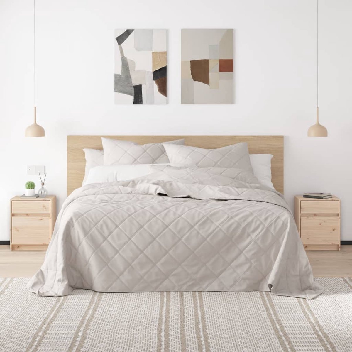 Vidaxl Nachtkastje 40x31x50 Cm Massief Grenenhout - Bruin