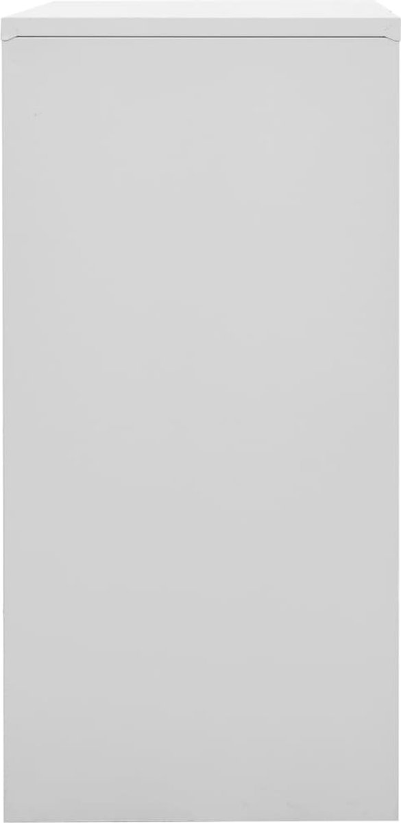 Vidaxl Lockerkast 90x45x92,5 Cm Staal Licht En - Groen