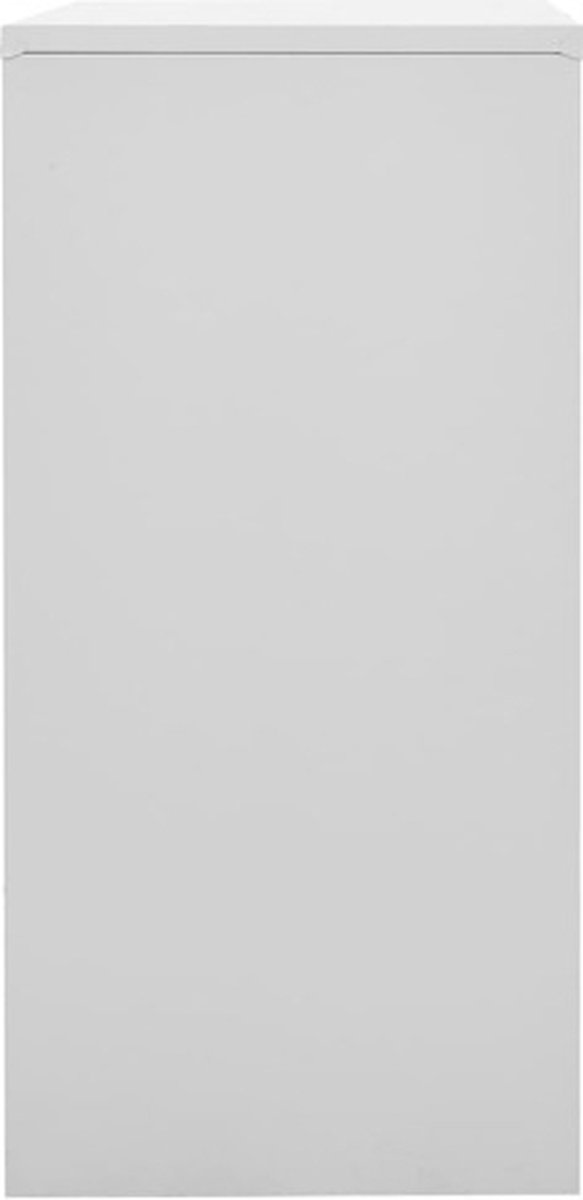 Vidaxl Lockerkast 90x45x92,5 Cm Staal Licht En - Groen