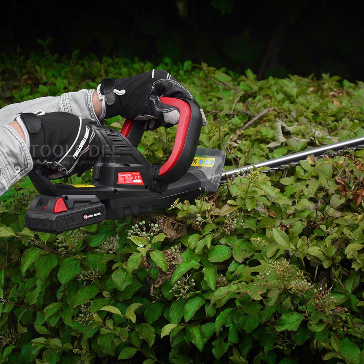 Elem Garden Technic Heggenschaar Oplaadbaar 20 V - Zwart