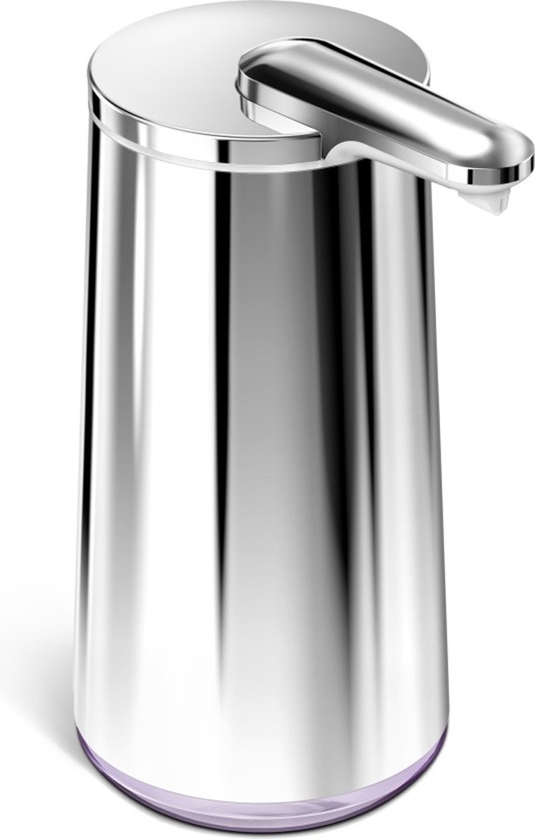 Simplehuman Zeepdispenser Met Sensor, Oplaadbaar, 295 Ml, Gepolijst Zilver - - Silver