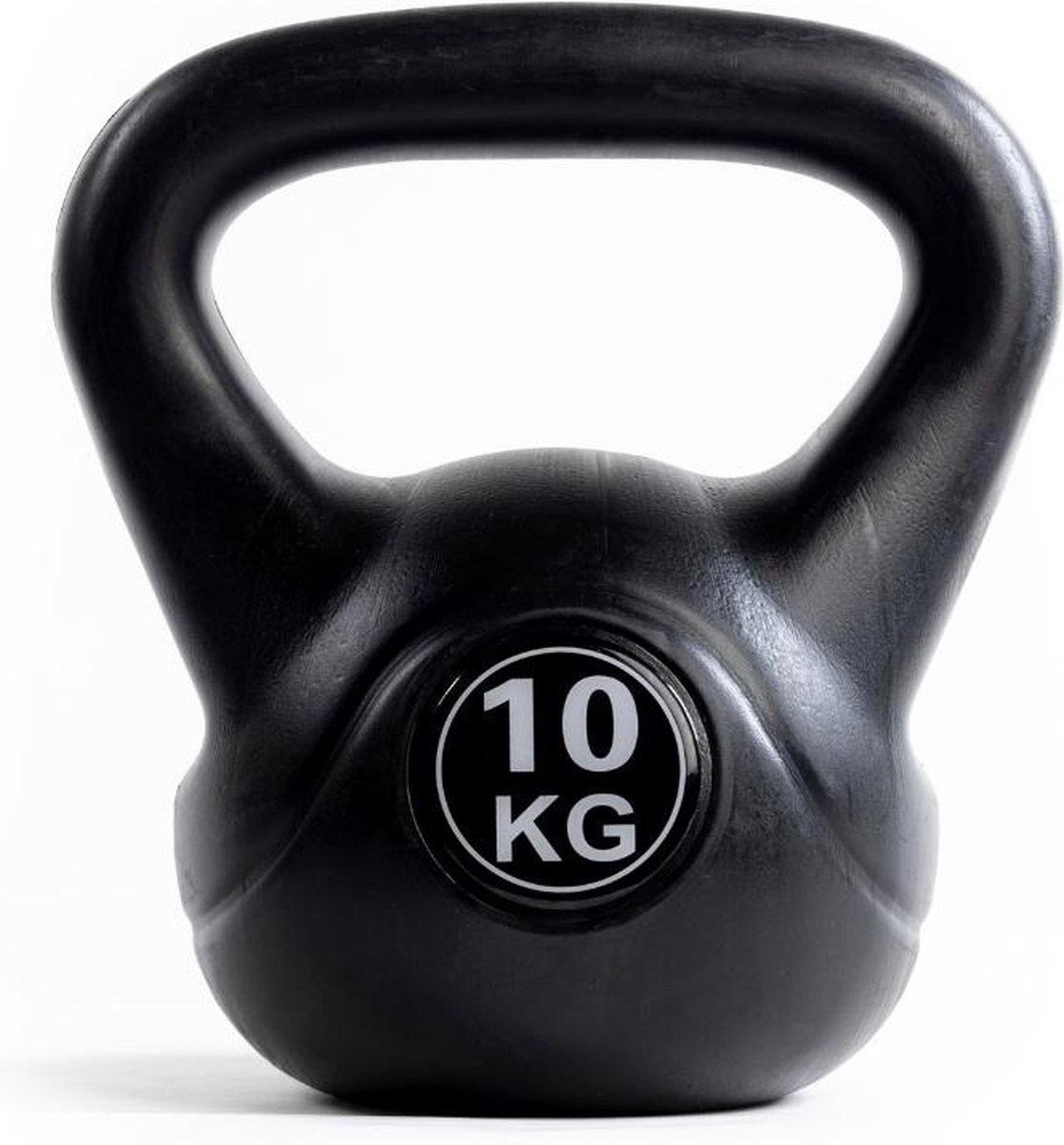 Ways. Kettlebell - 10 Kg - Pvc - - Zwart