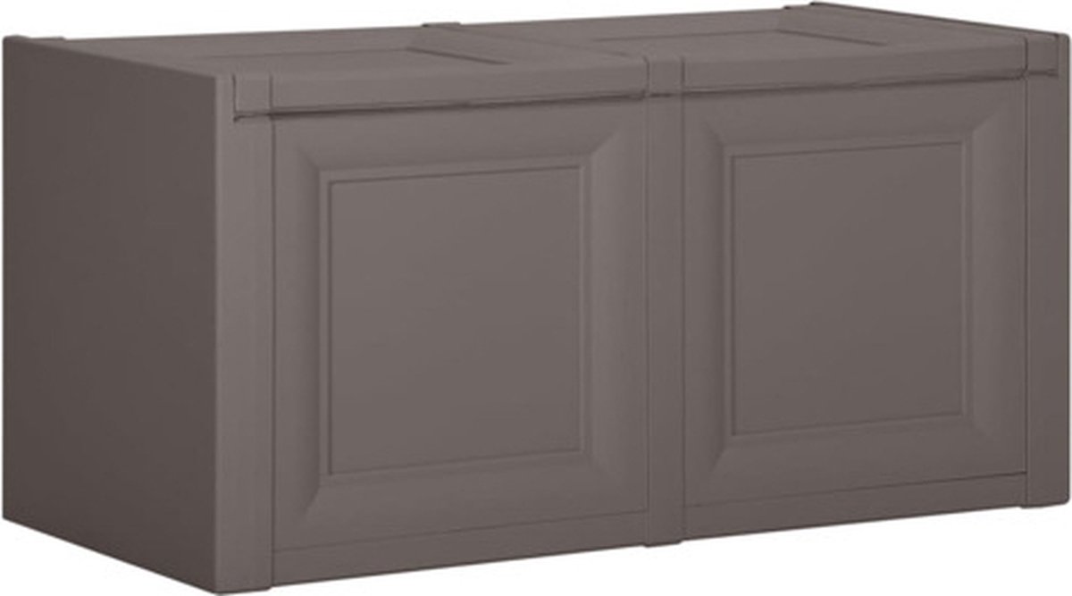 Vidaxl Kussenbox 85 L 86x40x42 Cm - Grijs