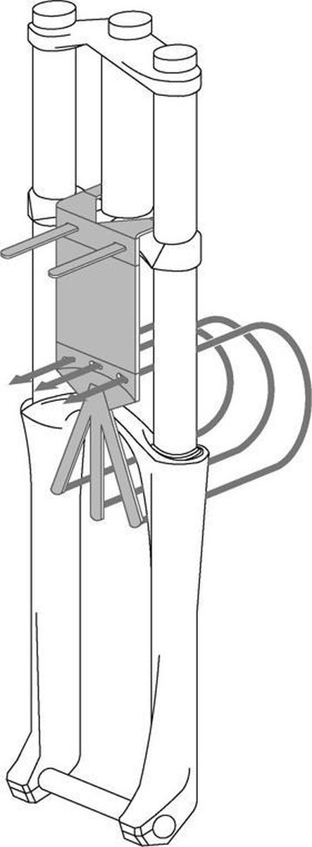 Rapidracerproducts Spatbord Neoguard Logo Maat Xs - Zwart