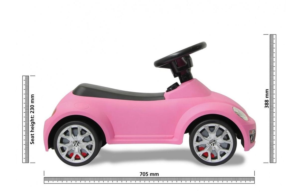 Jamara Loopauto Beetle 70 X 30 X 38 Cm - Roze