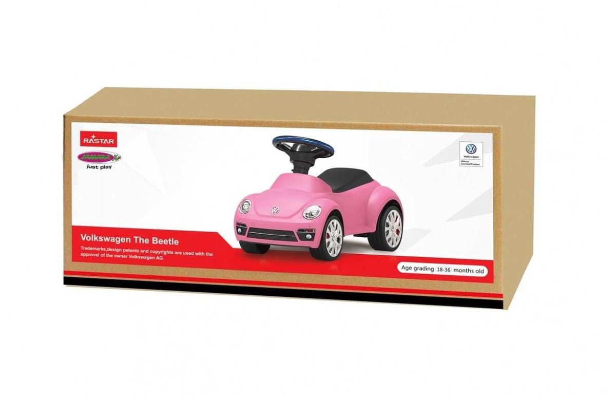 Jamara Loopauto Beetle 70 X 30 X 38 Cm - Roze