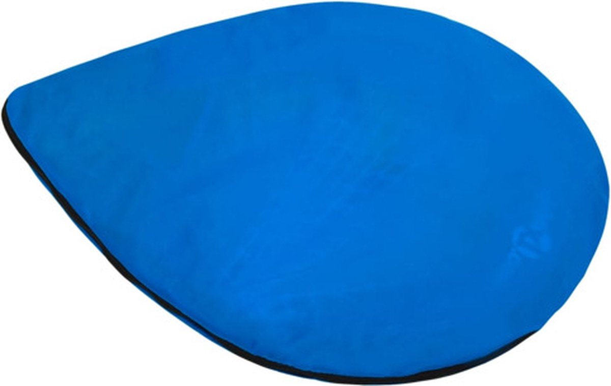 Vidaxl Voetbaldoelenset Met Opbergtas 75,5x46x48 Cm - Blauw