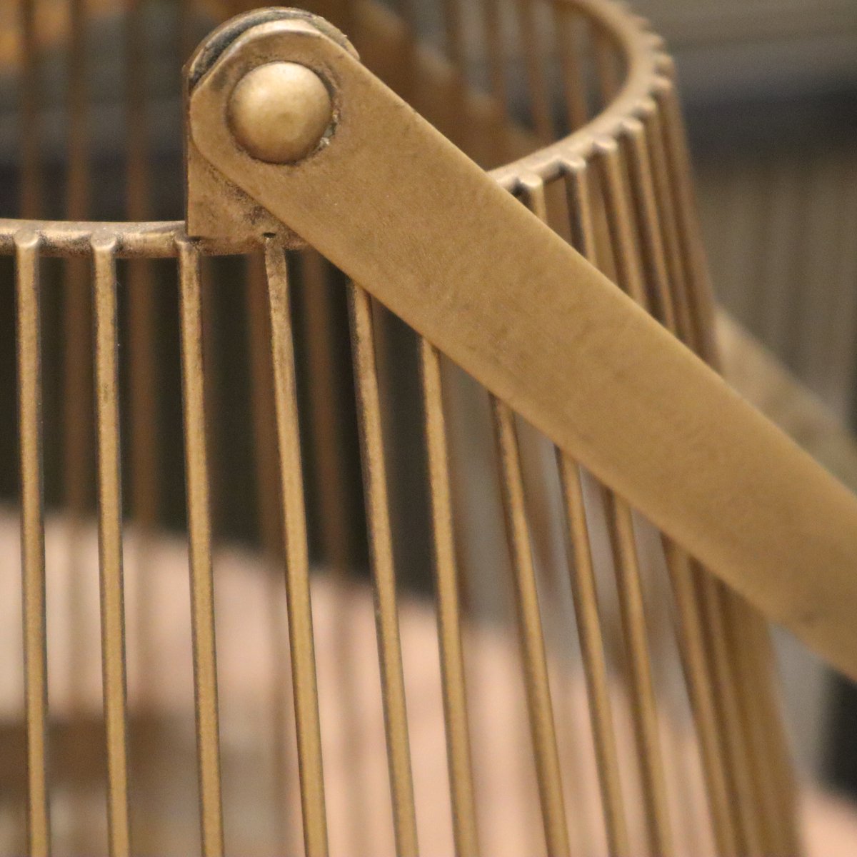 Dijk Natural Collections Metalen Lantaarn Met Glas--20x28cm - Goud