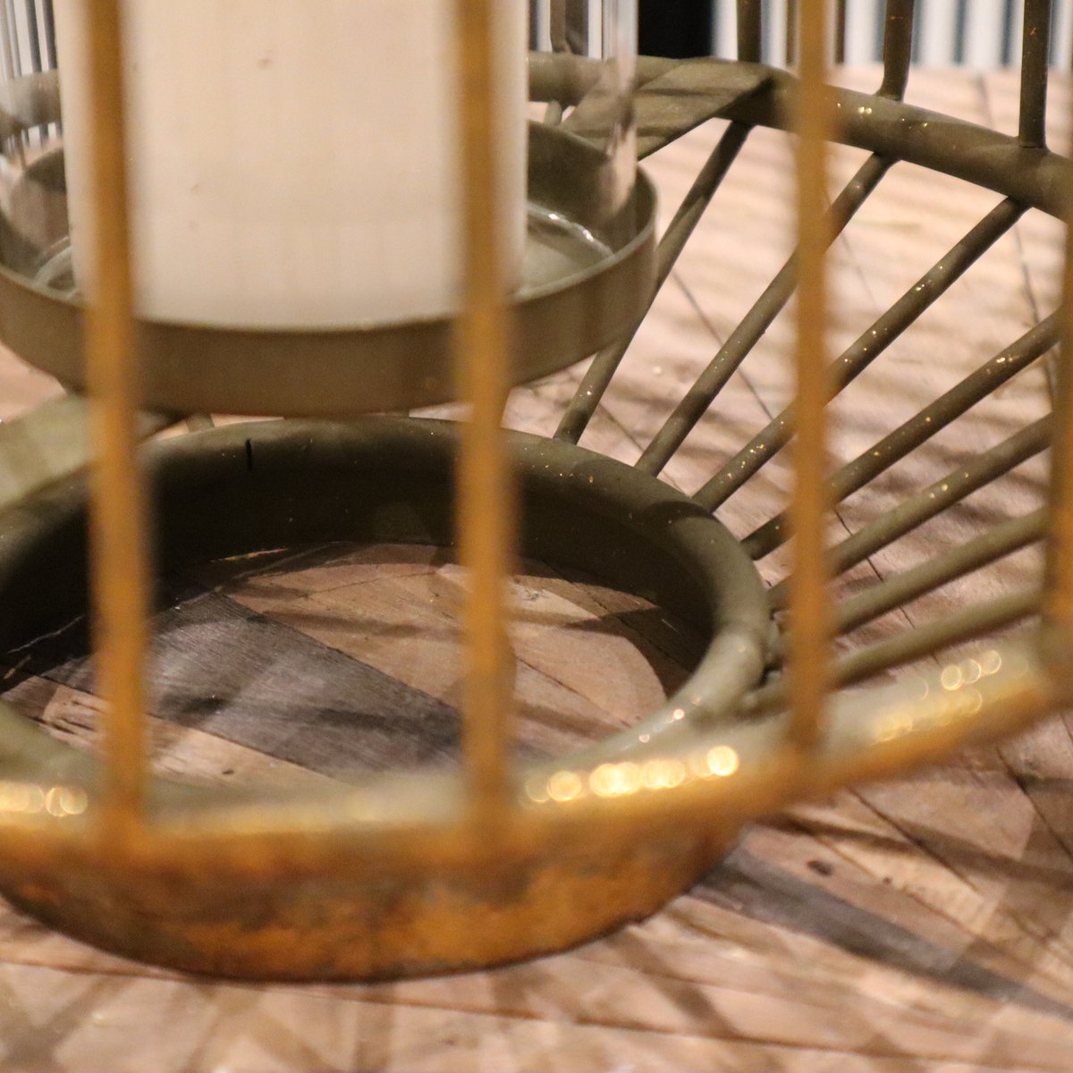 Dijk Natural Collections Lantaarn Metaal--ø24x27cm - Goud