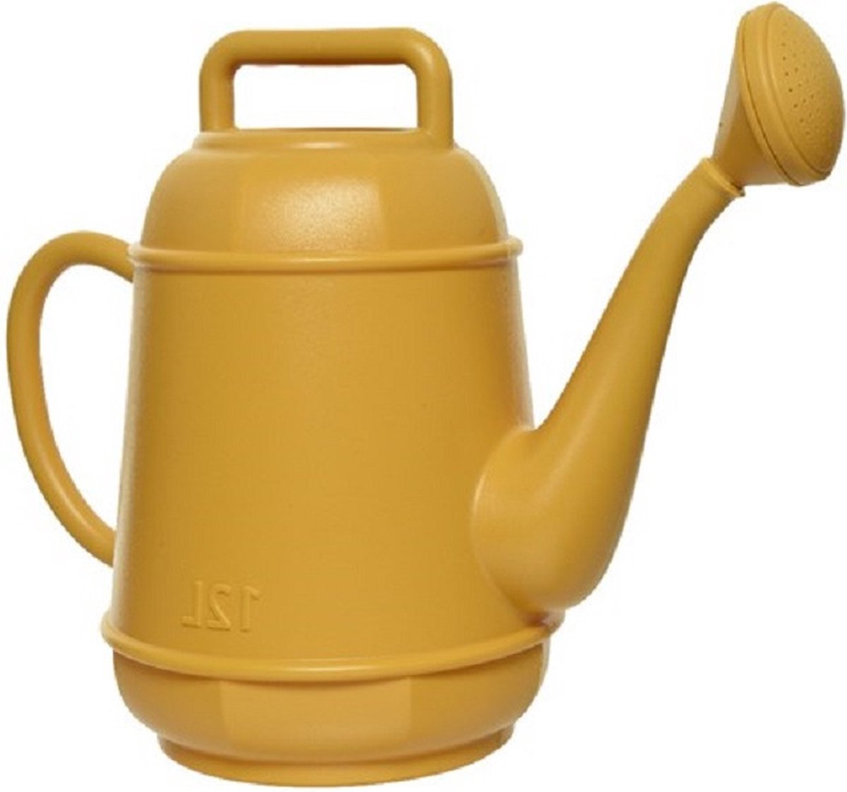 Decoris Okergele Kunststof Gieter 12 Liter - Gieters - Geel