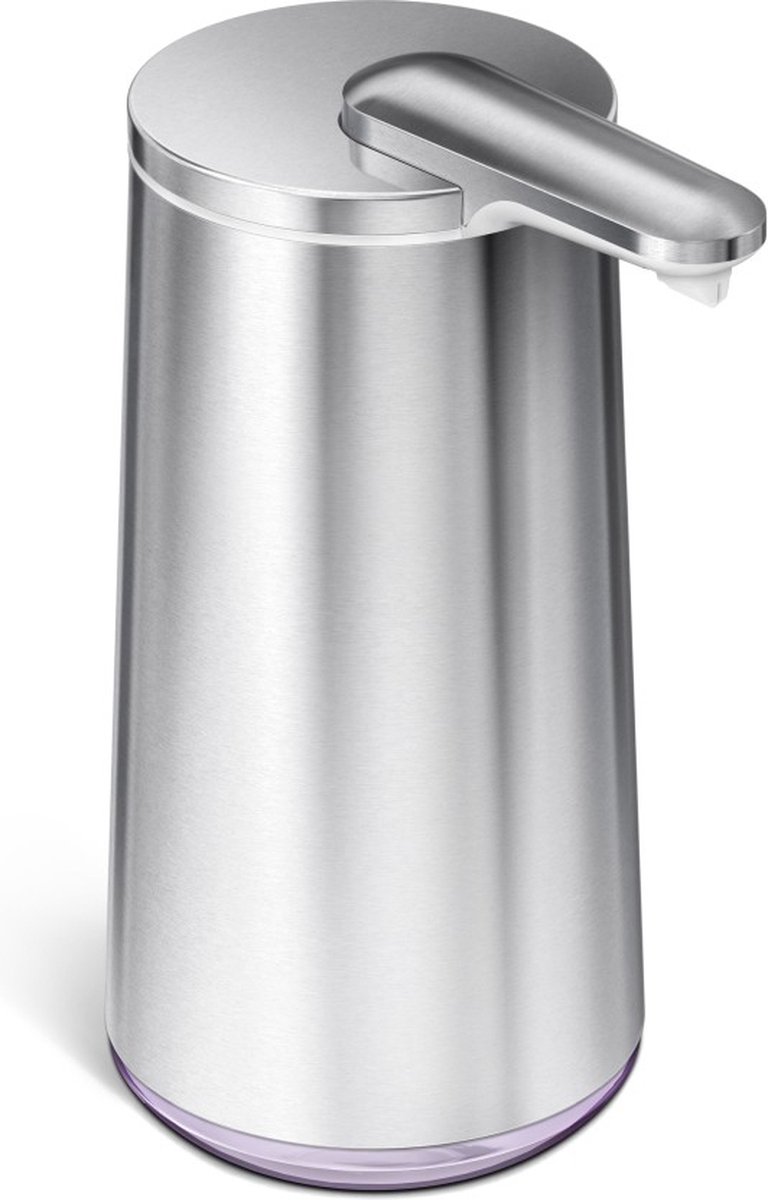 Simplehuman Zeepdispenser Met Sensor, Oplaadbaar, 295 Ml, Geborsteld Zilver - - Silver