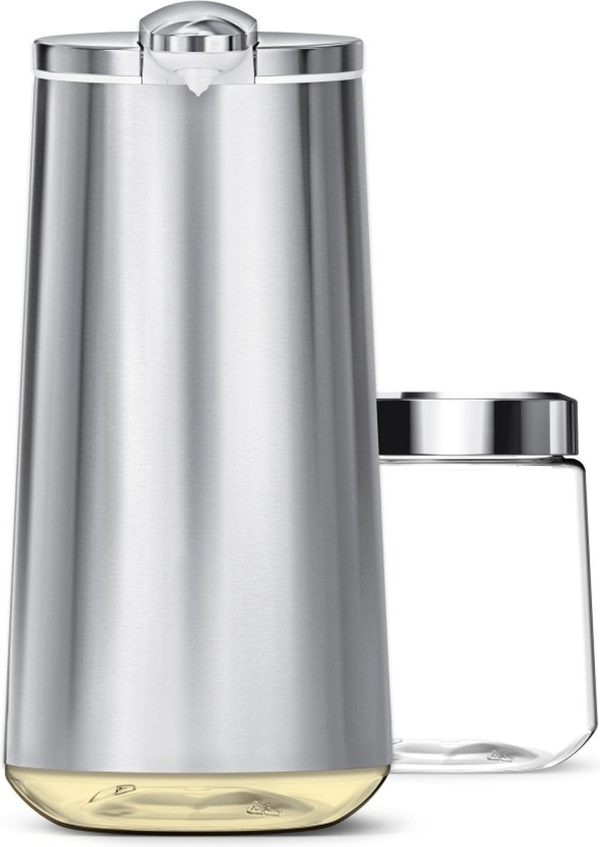 Simplehuman Zeepdispenser Met Sensor, Oplaadbaar, 295 Ml, Geborsteld Zilver - - Silver