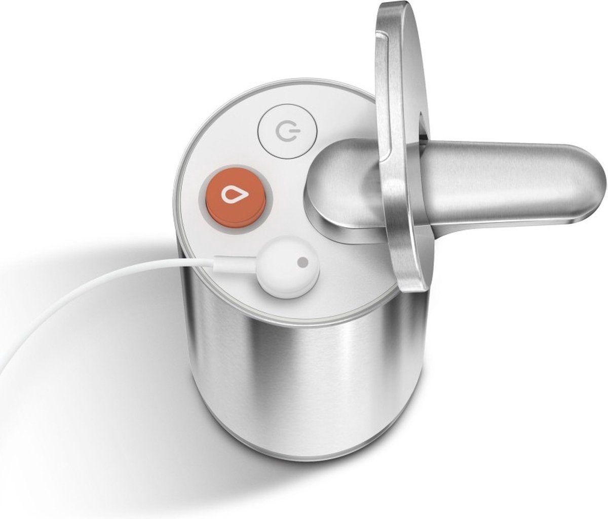 Simplehuman Zeepdispenser Met Sensor, Oplaadbaar, 295 Ml, Geborsteld Zilver - - Silver