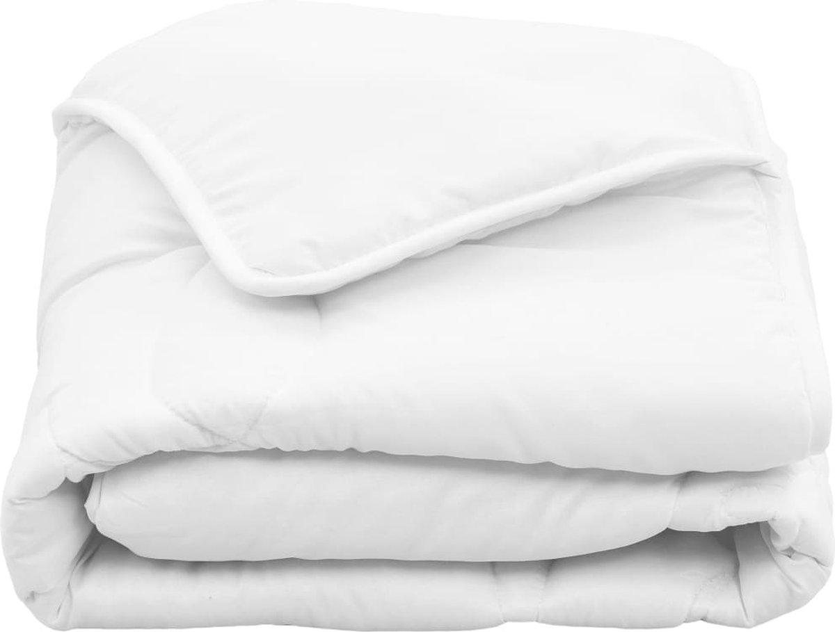 Vidaxl 2-delige Kinderzomerdekbedset 100x135 Cm/40x60 Cm - Wit