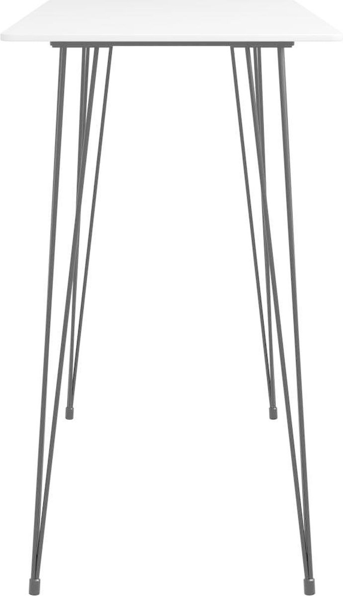 Vidaxl Bartafel 120x60x105 Cm - Wit