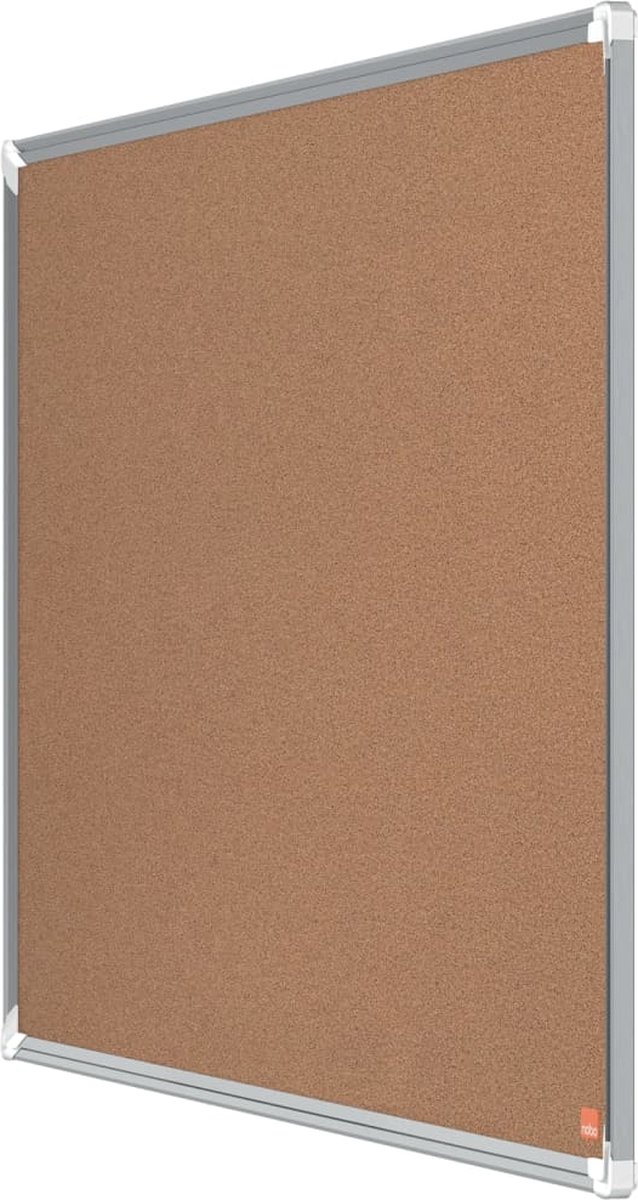 NOBO Prikbord Premium Plus 90x60 Cm Kurk - Bruin