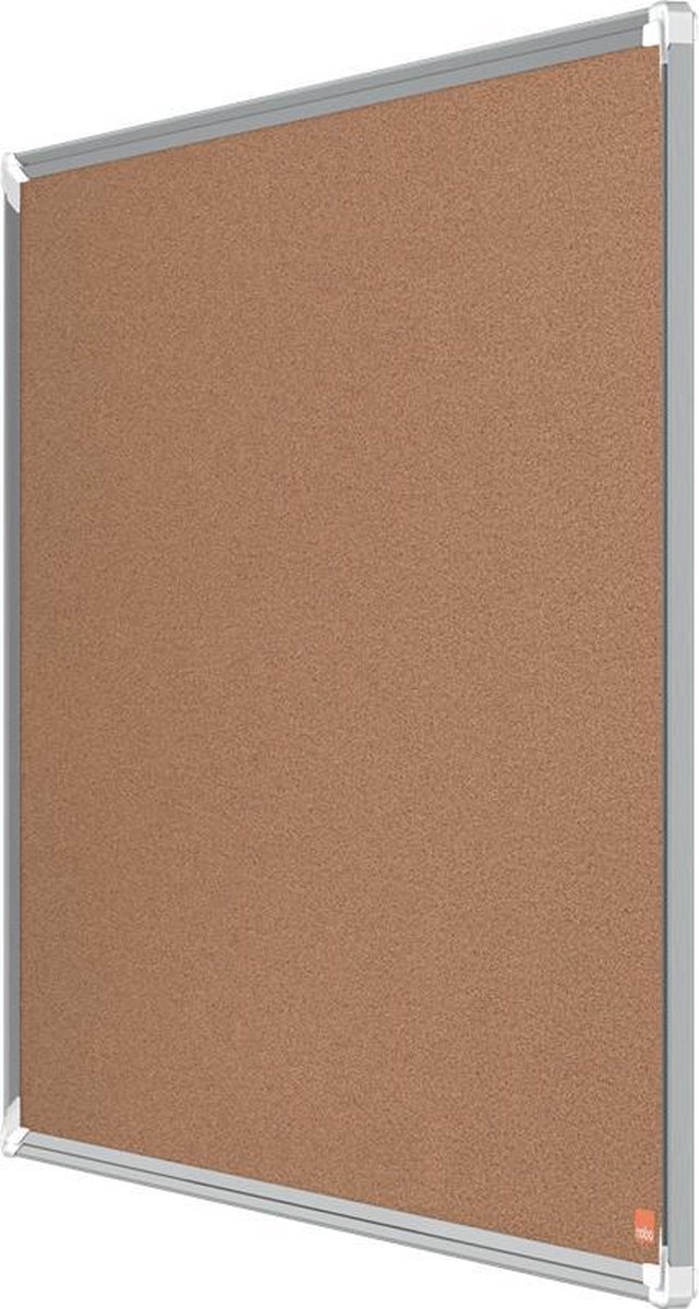 NOBO Prikbord Premium Plus 90x60 Cm Kurk - Bruin