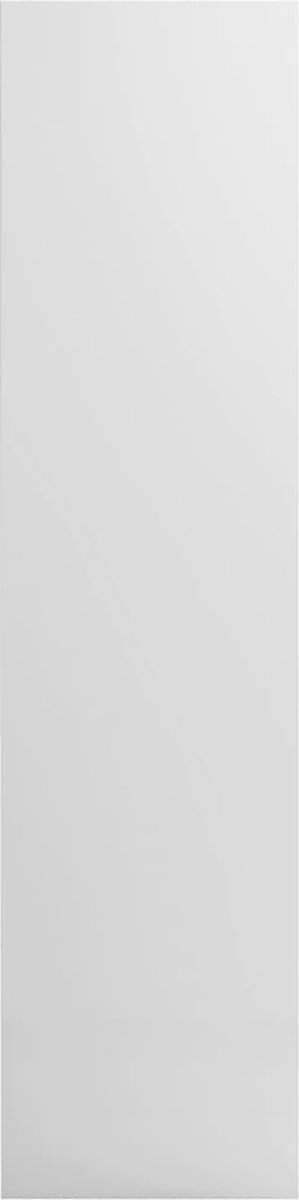 Vidaxl Kledingkast 50x50x200 Cm Spaanplaat Hoogglans - Wit