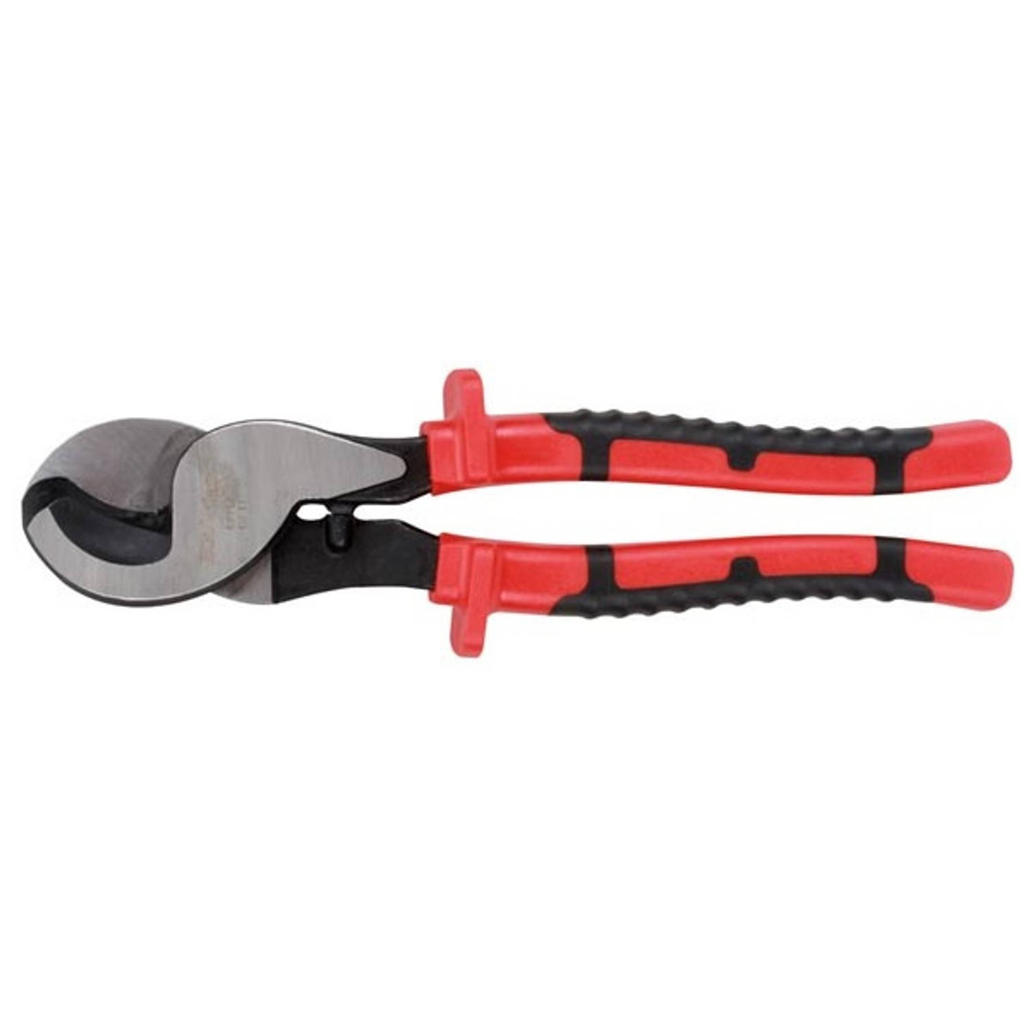 EgaMaster Kabelkniptang 22 Cm Staal/carbon/ - Rood