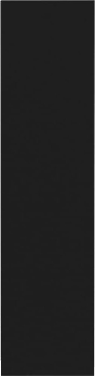 Vidaxl Kledingkast 50x50x200 Cm Spaanplaat - Zwart