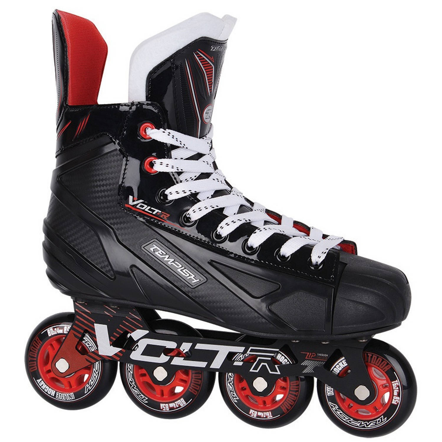 Tempish Inline Skates Volt-r Hardboot 74a/ Maat 40 - Zwart