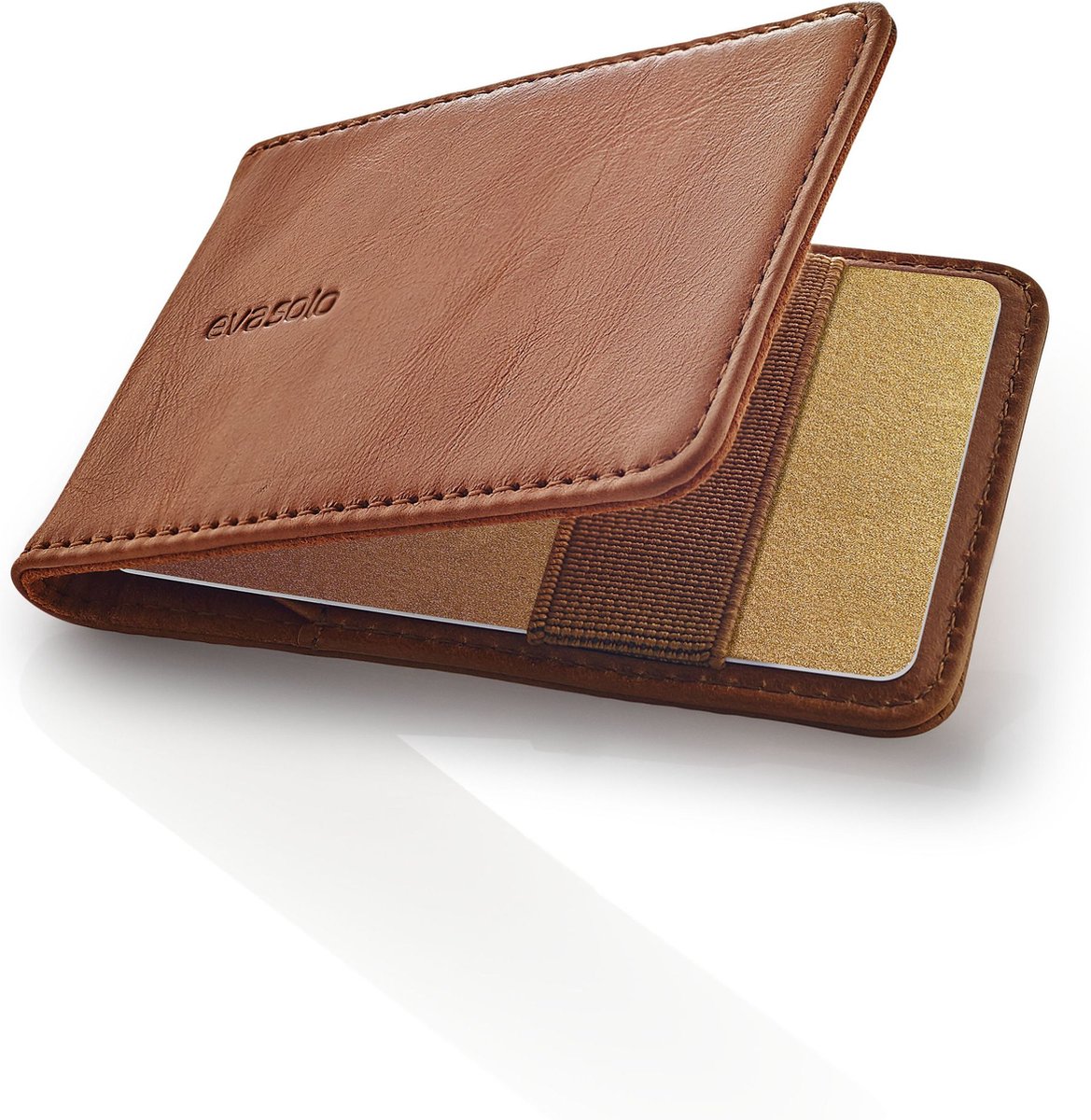 Eva Solo Bankpashouder, 9.5 X 6 Cm, Leder, Cognac - - Bruin