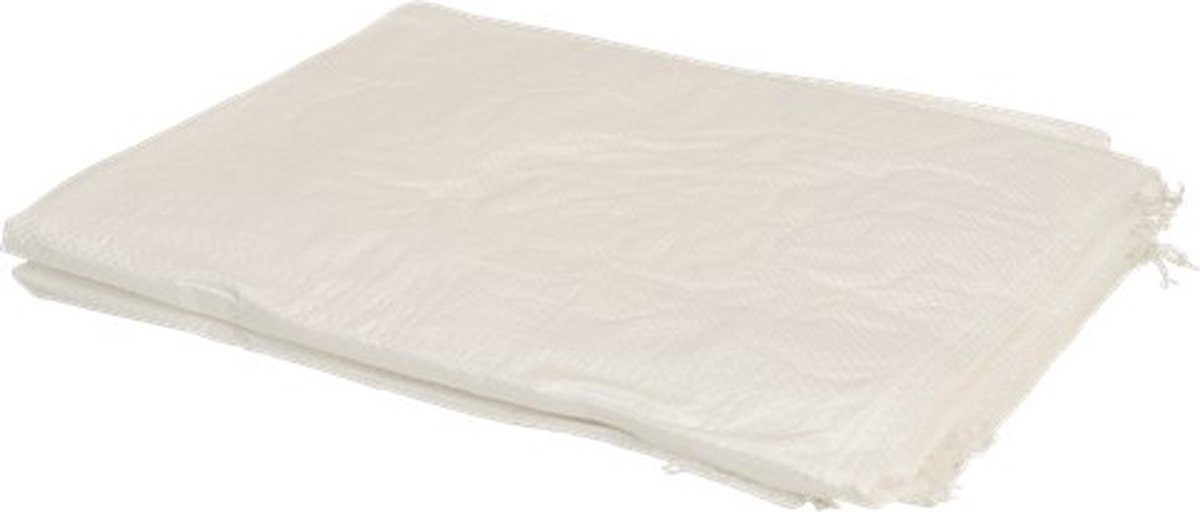 Erro 10x Stuks Puinzakken/afvalzakken/vuilniszakken Met Koord 65 Liter - Vuilniszakken